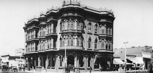 Original First National Bank Building,  Coronado Beach Co. 1887