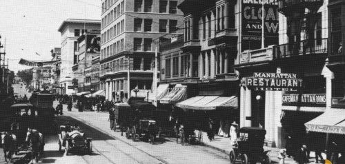 Fifth Avenue in 1912, Roosevelt Presidential Campaign Banner