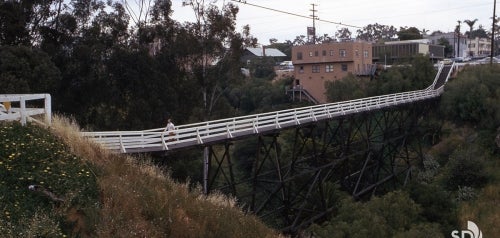 Quince Street Pedestrian Bridge - 1973