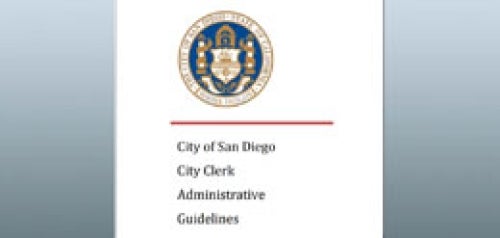 City Clerk Administrative Guidelines