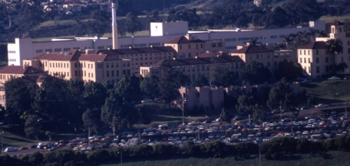 1968 Aerial View of Balboa Naval Hospital