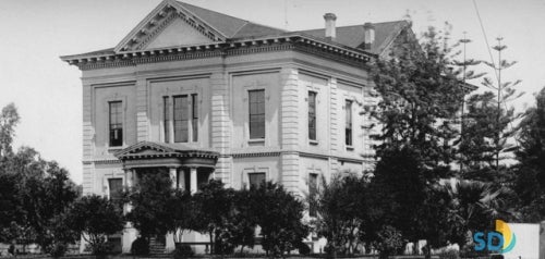 First County Courthouse in New Town