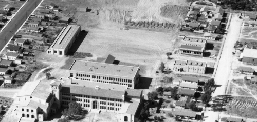 Herbert Hoover High School and Vicinity in 1930