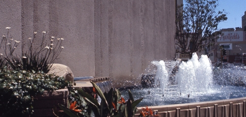 City Administration Building, Phil Swing Memorial Fountain 1966