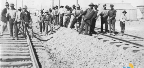 Construction of Rail Line on Mission Blvd.