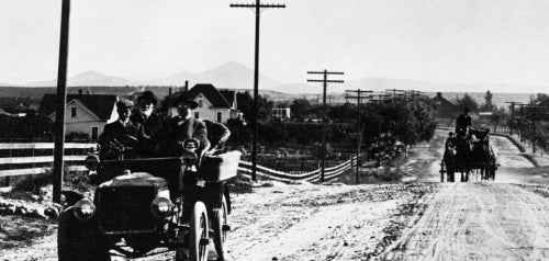 El Cajon Boulevard at 43rd Street in 1910