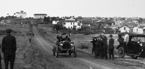 Auto Racing on El Cajon Boulevard in 1912
