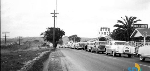 North County Coastal Traffic in 1955
