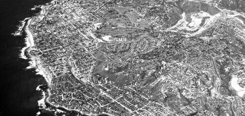 1969 Aerial View of La Jolla