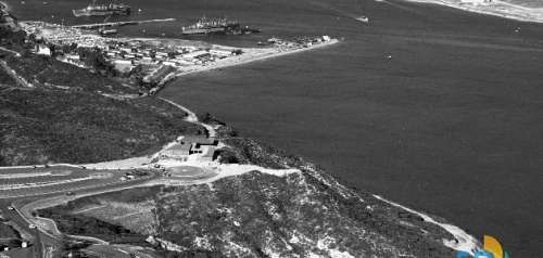 1966 Aerial View of Point Loma