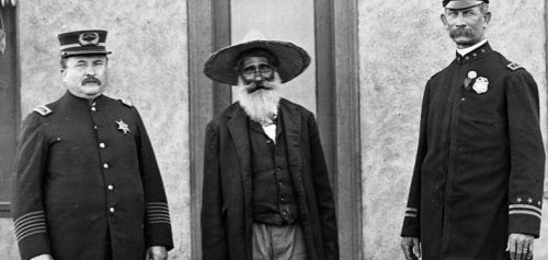 First San Diego Policeman with the Captain and Chief in 1911