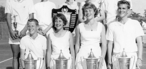 1961 Ink Tennis Trophy Winners