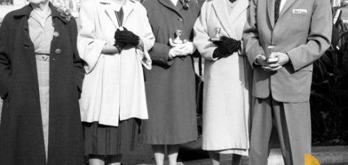 1961 Horton Plaza Information Booth Volunteers