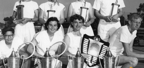 1951 Ink Tennis Trophy Winners
