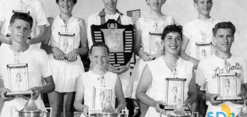 1956 Ink Tennis Trophy Winners