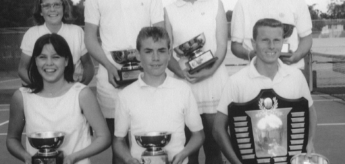 1966 Ink Tennis Trophy Winners