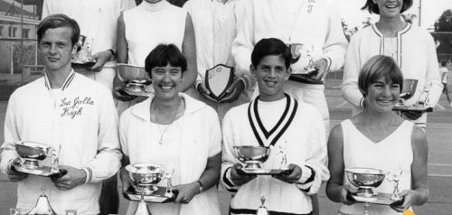 1967 Ink Tennis Trophy Winners