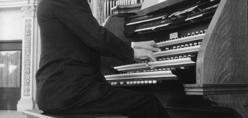 Royal A. Brown at Spreckels Organ in 1935