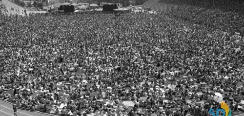 1975 Beach Boys Concert in Balboa Stadium
