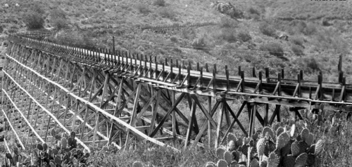 Quail Canyon Trestle in 1925