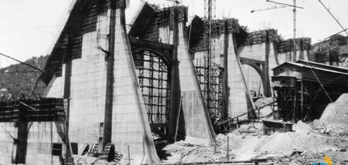 Sutherland Dam Construction