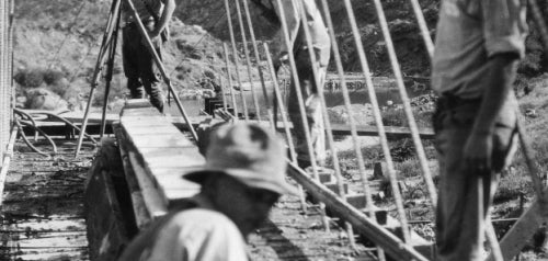 Sutherland Dam Construction Workers