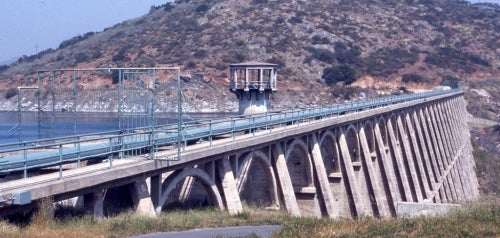 Dam at Lake Murray Reservoir