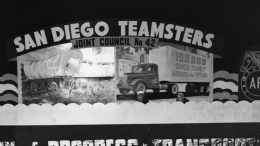 1949 Fiesta Bahia Float -  San Diego Teamsters Joint Council 42