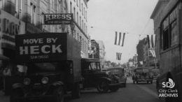 1941 on Fifth Avenue, Looking North at C Street