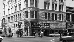 Keating Building at Fifth and F in 1972