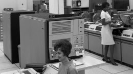 Data Processing in City Administration Building in 1968