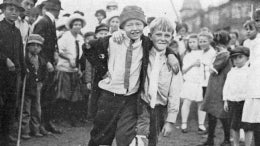 Three-Legged Race at Rose Park Playground