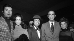 Max Baer and Fred MacMurray at 1968 AWSDO Pro-Am Awards