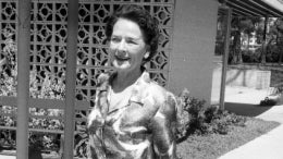 1963 Senior Citizens Cherry Festival Queen