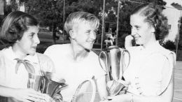 Franklin Mitchell and Maureen Connolly, Ink Tennis Players