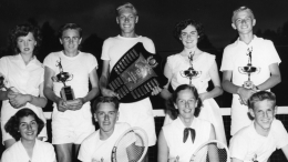1952 Ink Tennis Trophy Winners