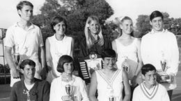 1969 Ink Tennis Trophy Winners