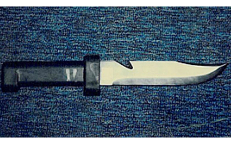 Knife stolen from Marianne Jutta Amaya residence