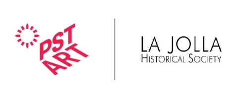 PST Art and La Jolla Historical Society logos