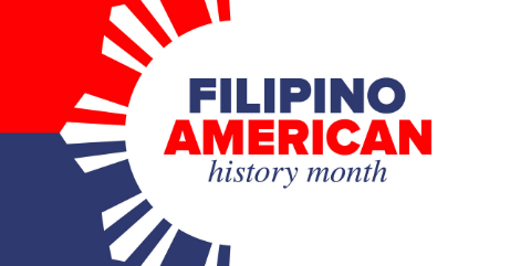 Filipino American history month graphic