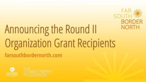 Text: Announcing the Round II Organization Grant Recipients
