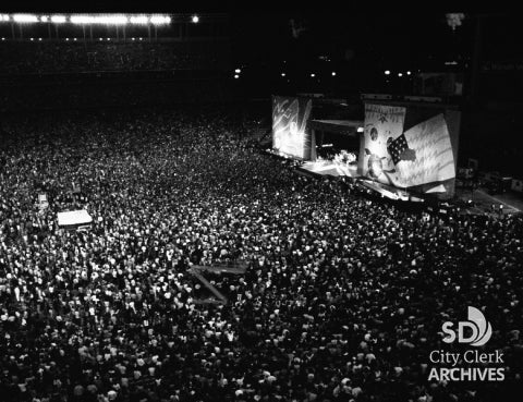 1981 Rolling Stones Concert in Jack Murphy Stadium | City of San