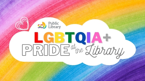 LGBTQIA Pride in the Library tile