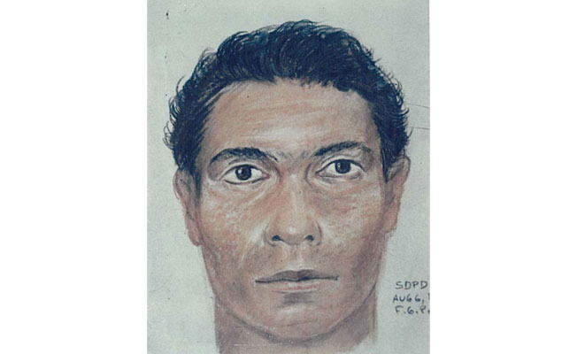 Sketch of fugitive in Sharyn Kamrath homicide