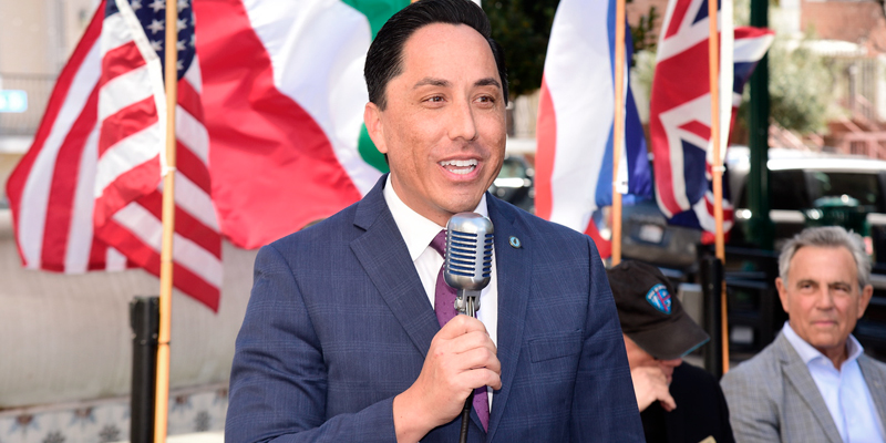 Mayor Todd Gloria Speaking at the Wounded Warriors Event