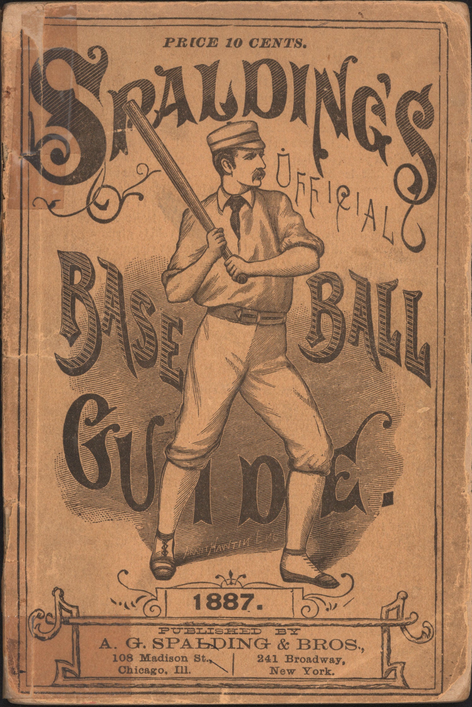 Photo of Spalding's Base Ball Guide 1887