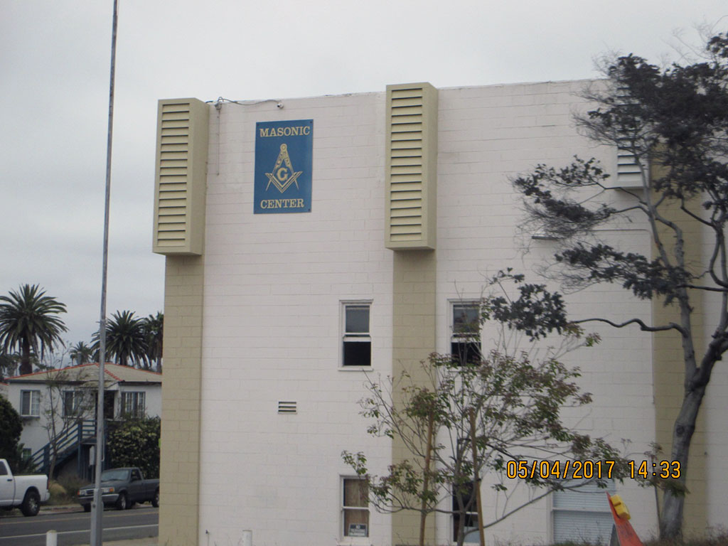 Wireless communication facility at Masonic location