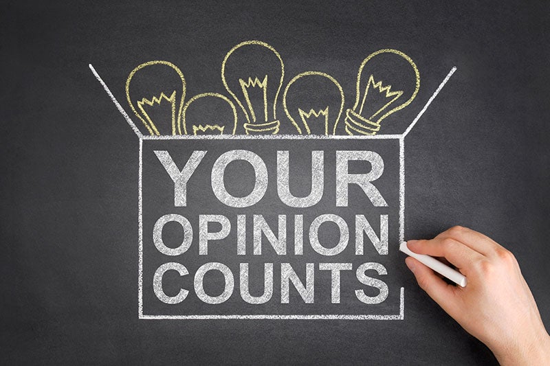 Your Opinion Counts